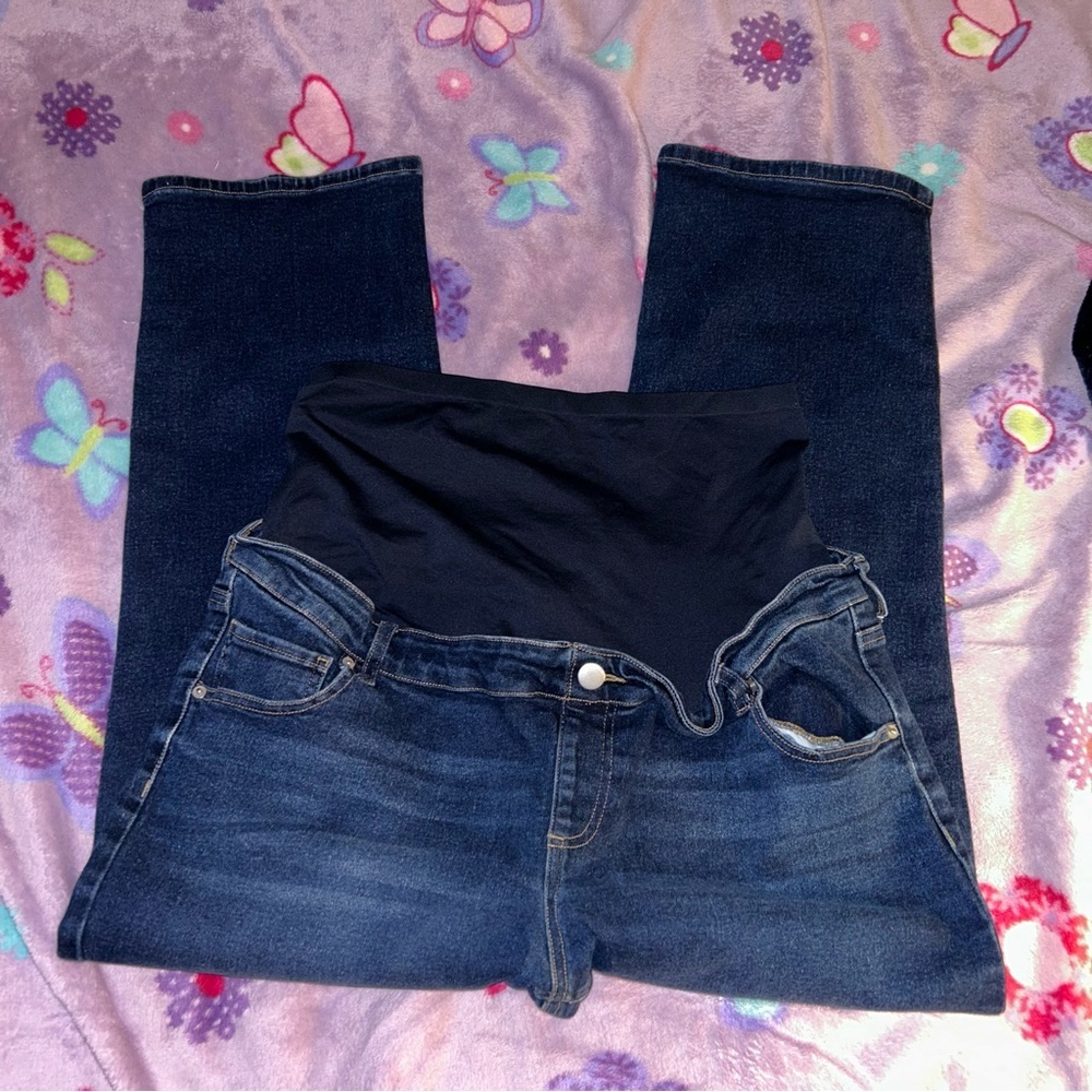Time in true maternity jeans